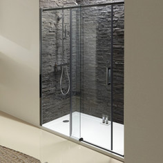 Душевая дверь 120 см Jacob Delafon Contra E22C120-BL прозрачное