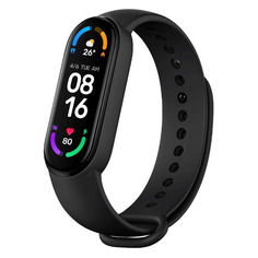 Фитнес-трекер Xiaomi Smart Band 6 NFC XMSH16HM, 1.56", черный / черный [bhr4954gl]