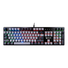 Клавиатура A4TECH Bloody B828N, USB, черный серый