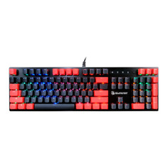 Клавиатура A4TECH Bloody B820N, USB, черный + красный [b820n ( black + red)]