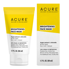Acure, Маска для лица «Экстракт арганы и хлореллы», 50 мл
