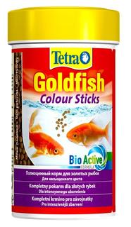 Корм Tetra Goldfish Colour Sticks для улучшения окраса золотых рыбок, в палочках, 100мл