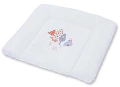 Пеленальный матрас BER BER &quot;Dino Mat XL 80 Forrest&quot;, экрю, 70х50см