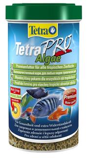 Корм Tetra Pro Algae Crisps для всех видов рыб растительный, в чипсах, 500мл