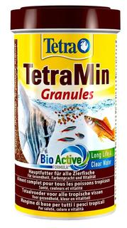 Корм Tetra Min Granules для всех видов рыб, в гранулах, 500мл