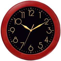 Настенные деревянные часы troykatime тройка 11162180