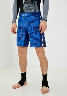 Шорты спортивные Hardcore Training Camo 2.1 Blue Fightshorts