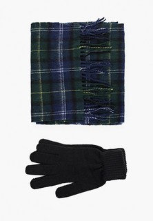 Шарф и перчатки Barbour 
