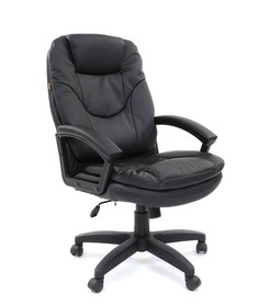 Компьютерное кресло Chairman 668 LT Black 00-06113129 Выгодный набор + серт. 200Р!!!