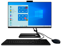 Моноблок Lenovo Idea AIO 3 24ITL6 F0G0000XRK (Intel Core i3-1115G4 3.0GHz/8192Mb/128Gb SSD/DVD-RW/Intel HD Graphics/Wi-Fi/Bluetooth/Cam/23.8/1920x1080/Windows 10 64-bit)