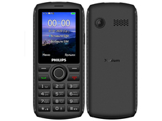 Сотовый телефон Philips E218 Xenium Dark Grey Выгодный набор + серт. 200Р!!!