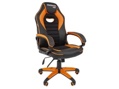 Компьютерное кресло Chairman GAME 16 игровое Black-Orange
