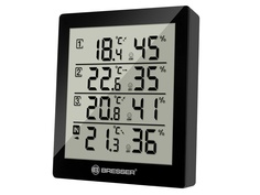 Погодная станция BRESSER Temeo Hygro Quadro Black