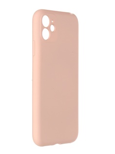 Чехол Pero для APPLE iPhone 11 Liquid Silicone Pink PCLS-0022-PK ПЕРО