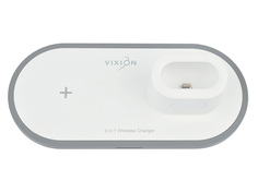 Зарядное устройство Vixion W33 (3 в 1) White