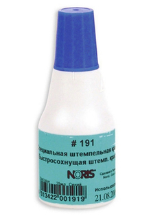 Краска штемпельная Noris 25ml Blue 191Ас