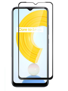 Защитное стекло Liberty Project для Realme C21 Thin Frame Full Glue 0.33mm 2.5D 9H Black 0L-00053692
