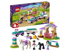 Конструктор Lego Friends Тренировка лошади и прицеп для перевозки 148 дет. 41441