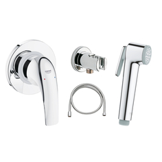 Комплект для гигиенического душа, GROHE BauCurve, хром, (123072)