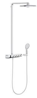 Душевая система с термостатом для настенного монтажа, GROHE Rainshower System SmartControl Duo 360, хром, (26250000)