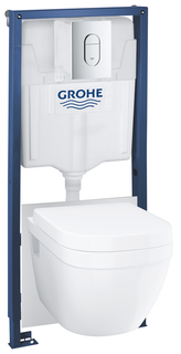 Система инсталляции GROHE QuickFix Solido 5 в 1, хром (39702000)