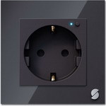 Умная розетка (встраиваемая) Sibling Powerswitch-W1 (черная)