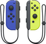 Геймпад Nintendo Switch Набор 2 Контроллера Joy-Con (синий / неоновый желтый)