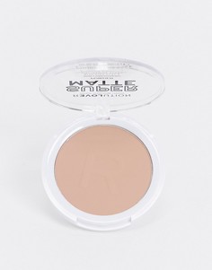 Компактная матовая пудра Revolution Super Matte-Светло-бежевый