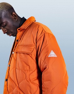 Стеганая куртка ASOS 4505-Оранжевый цвет