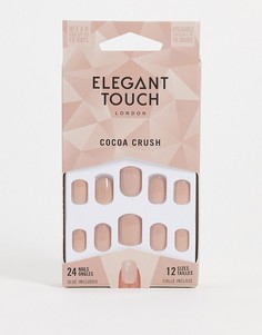 Накладные ногти Elegant Touch – Cocoa Crush-Светло-бежевый цвет