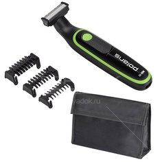 Машинка для стрижки Polaris, PHC 0303RB, сетевая, черно-лаймовая, с насадками 1,3,5 мм