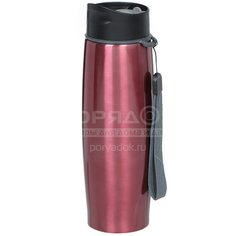 Термокружка нержавеющая сталь, 0.5 л, Daniks, бордовая, FC-323-19-1940