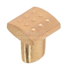 Ручка-кнопка мебельная Trodos, ZY-216, золото, 303434