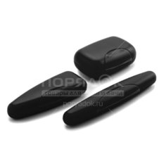 Набор дорожный 3 предмета, Berossi, Voyage For men, черный, мыльница, футляр для зубной щетки, футляр для бритвенного станка, АС 25405000