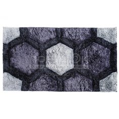 Ковер интерьерный 1.2х1.75 м, Silvano, Шегги, прямоугольный, серый, PSR-7101