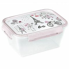 Контейнер пищевой пластик, 0.5 л, прямоугольный, Violet, А-ля Париж, 39205138