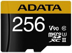 Карта памяти 256GB ADATA AUSDX256GUII3CL10-CA1 MicroSDXC UHS-II U3 Class10 275/155MB/s