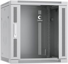 Шкаф настенный 19&quot;, 12U Cabeus SH-05F-12U60/45-R