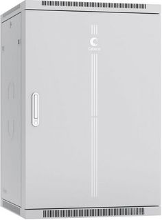 Шкаф настенный 19&quot;, 18U Cabeus SH-05F-18U60/35m-R