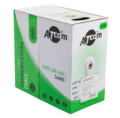 Кабель витая пара U/UTP 5e кат. 4 пары Atcom AT3799