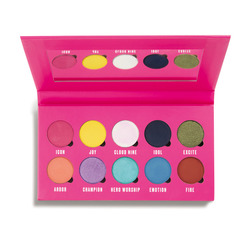 Палетка теней для век Be Crazy About, 10 оттенков Makeup Obsession