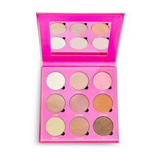 Палетка хайлайтеров So Lit, 9 оттенков Makeup Obsession