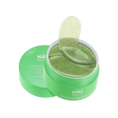 Гидрогелевые патчи с водорослями Kims Marine Green Seaweed Hydro-Gel Eye Patch 72 МЛ