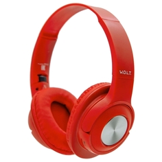 Наушники накладные Bluetooth W.O.L.T. STN-340 red STN-340 red