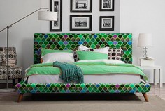 Кровать chameleo greenery by amir faysal (icon designe) зеленый 210x110x220 см.