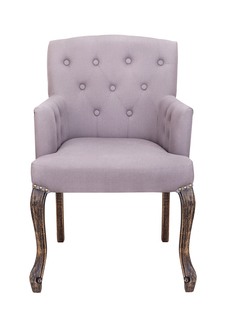 Кресло deron grey crafted (mak-interior) фиолетовый 60x94x61 см.