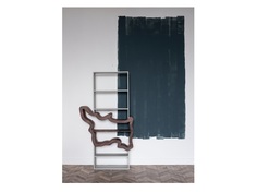 Стеллаж крона - 3 (odingeniy) белый 120x220x25 см.
