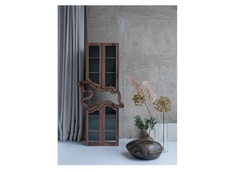 Стеллаж-буфет корень (odingeniy) коричневый 70x220x30 см.