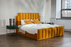 Кровать sage (icon designe) желтый 210x130x220 см.