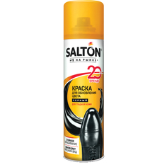 Краска Salton для обуви из гладкой кожи, черная
